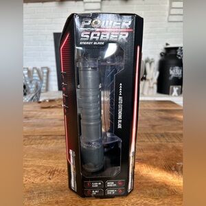 Star Wars Power Saber Toy Lightsaber - Black and Red